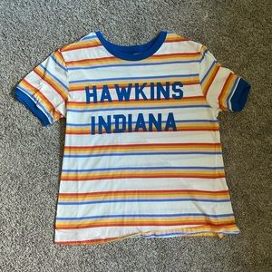 Large Hawkins Indiana Stranger Things T-Shirt!